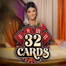 32 Cards logo – Live Casino by Ezugi at Rabbit Reel Casino