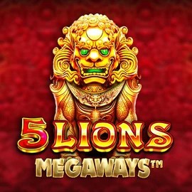 Play the 5 Lions Megaways slot by Pragmatic Play on Rabbit Reel Casino