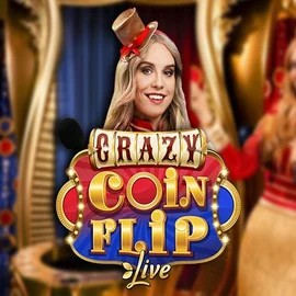 Play the Crazy Coin Flip slot by Evolution on Rabbit Reel Casino