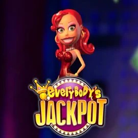Official Jackpots logo: Everybody's Jackpots by Playtech at Rabbit Reel Casino