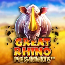 Great Rhino Megaways casino game by Pragmatic Play – featured logo at Rabbit Reel Casino