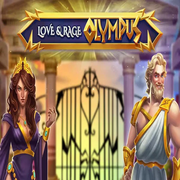 Love and Rage Olympus logo – Slots by Greentube at Rabbit Reel Casino
