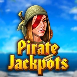 Pirate Jackpots logo by Belatra Games at Rabbit Reel Casino