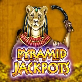Pyramid Jackpots logo – Jackpots by King Show Games at Rabbit Reel Casino