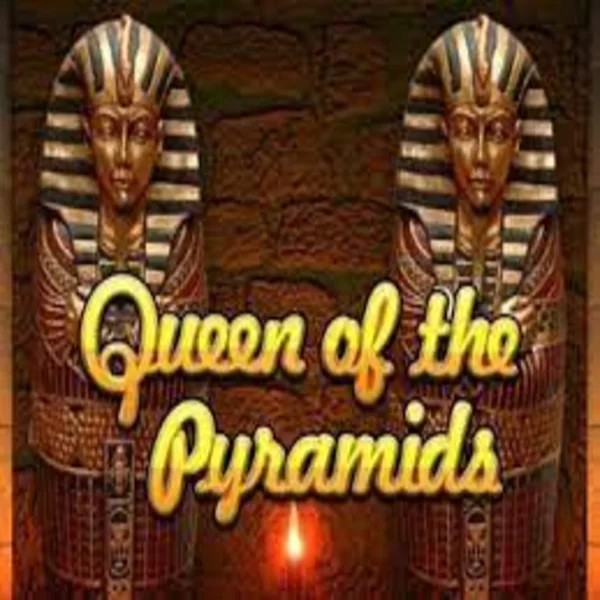 Queen of the Pyramids casino game by Playtech – featured logo at Rabbit Reel Casino