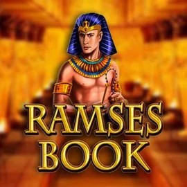 Ramses Book logo by Gamomat at Rabbit Reel CasinoRamses Book