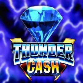 Thunder Cash slot logo by Novomatic at Rabbit Reel CasinoThunder Cash
