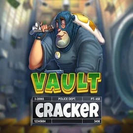 Vault Cracker slot logo by Red Tiger Gaming at Rabbit Reel CasinoVault Cracker